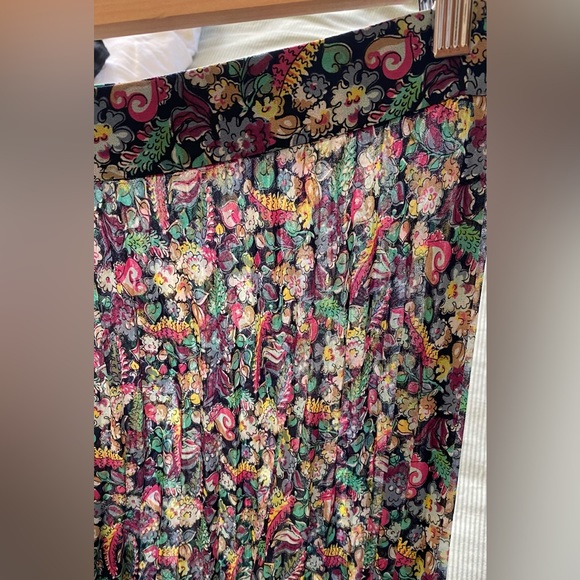 & OTHER STORIES sheer pleated midi skirt “US 4” - Picture 5 of 8